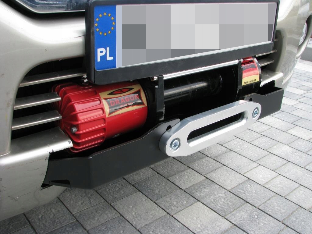 фото №15, Плита pod лебёдка mitsubishi pajero sport 00-08