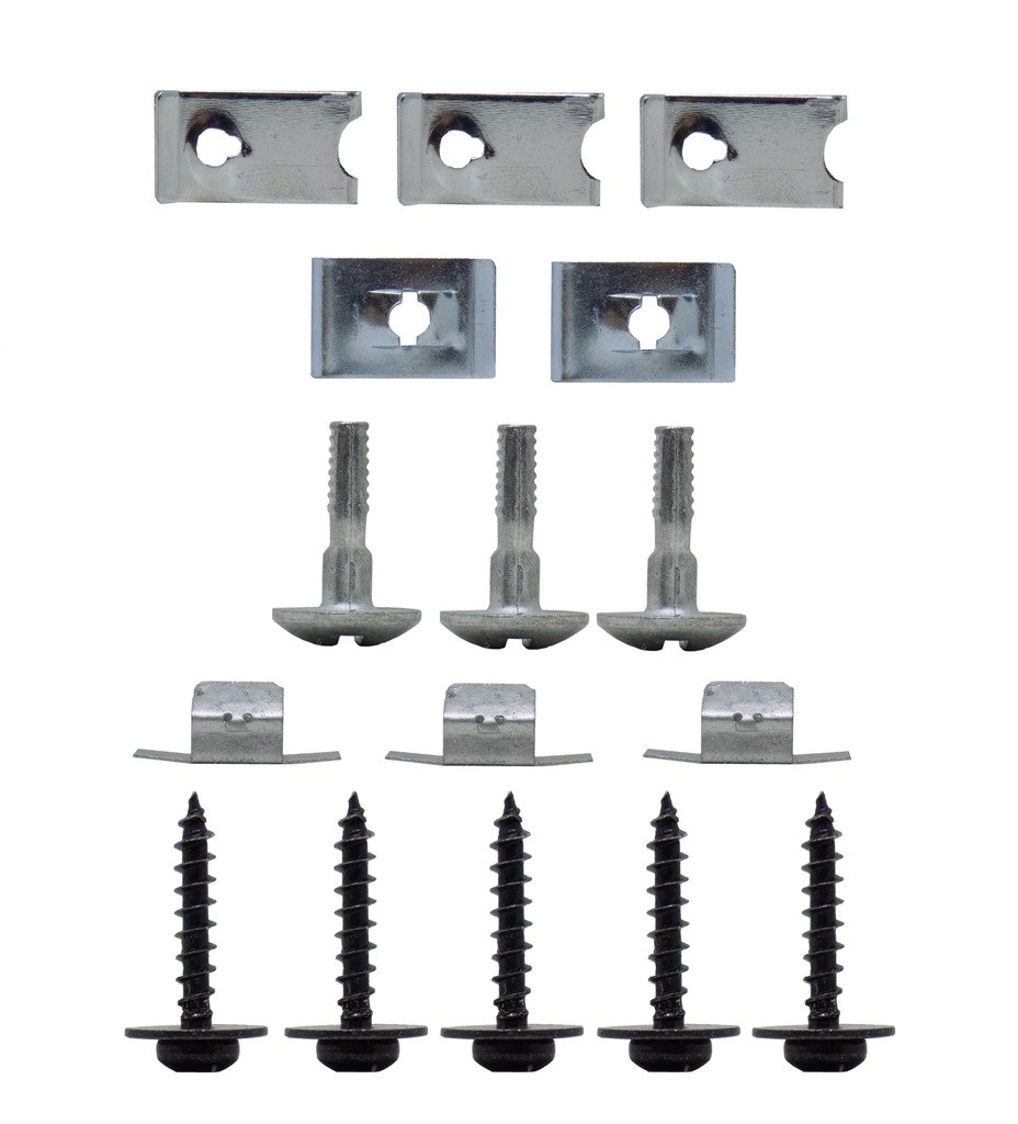 фото №1, Peugeot 307 308 набор клипсы защита бампера