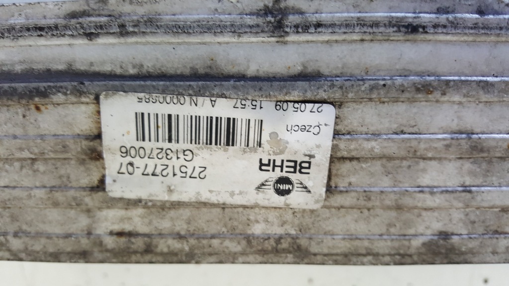 фото №8, Mini cooper r55 r56 r57 r60 интеркулер 2751277