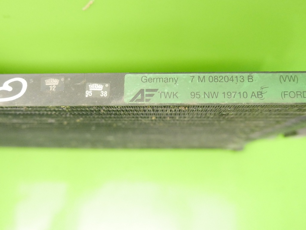 фото №6, Радиатор кондиционера ford galaxy mk1 2.0 8v dohc