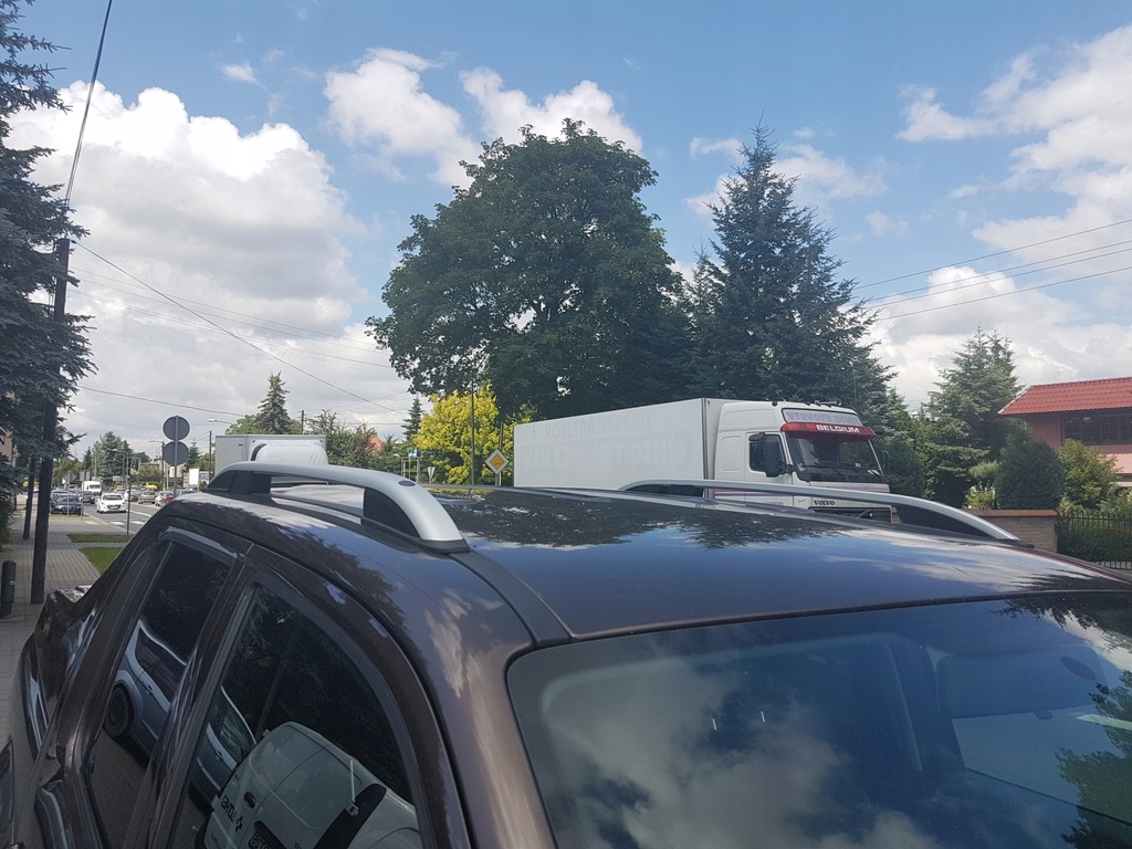 фото №7, Vw amarok porsche cayenne рейлинги багажник прочный прочный серебристый