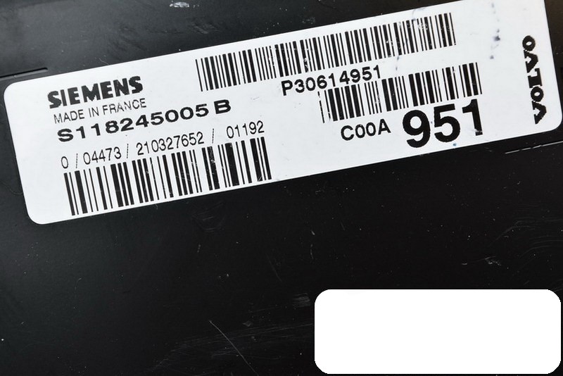 фото №6, Бортовой компьютер volvo v40 s40 s118245005b p30614951