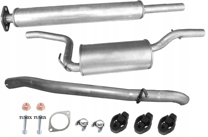 фото №1, Глушители средний конечный труба volvo v50 2.0 tdi