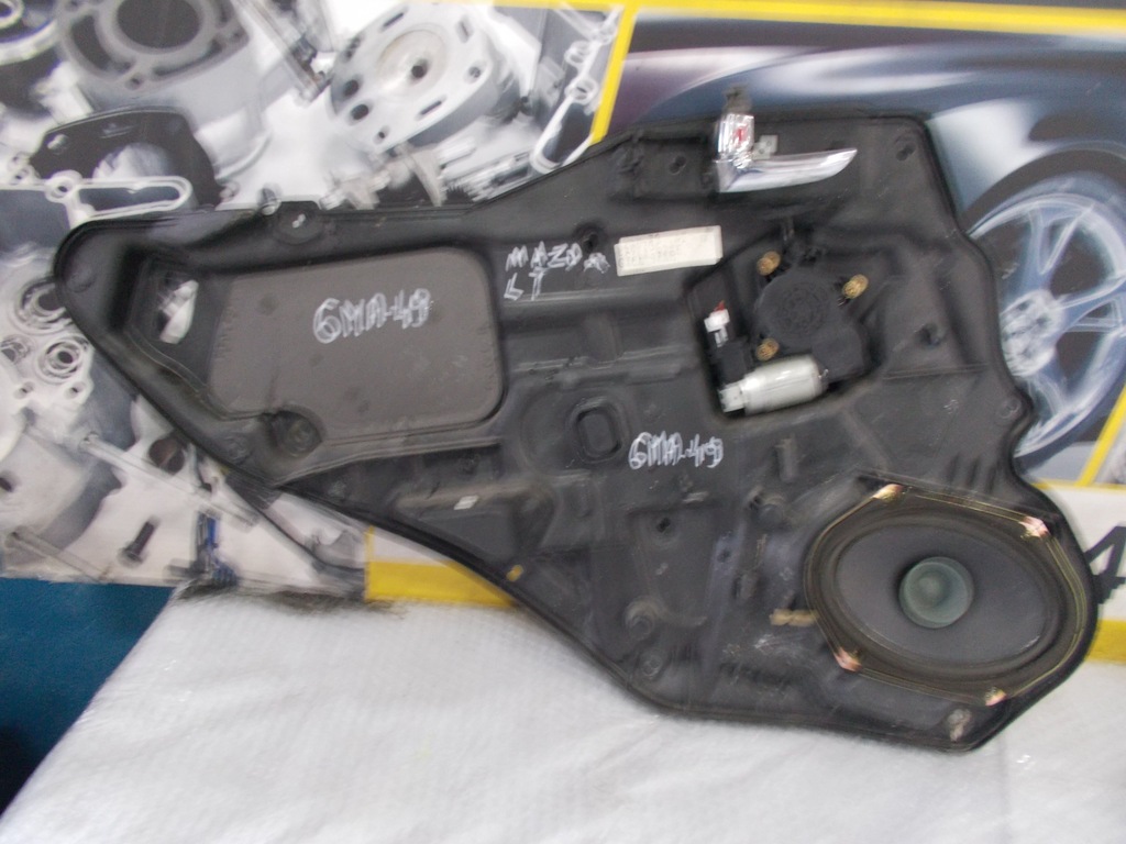 фото №1, Mazda 6 i механізм скло лівий задня