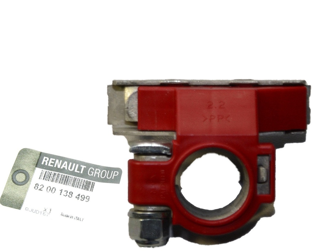 фото №1, Клемма плюсовая + renault trafic ii opel vivaro master ii movano оригинальный номер