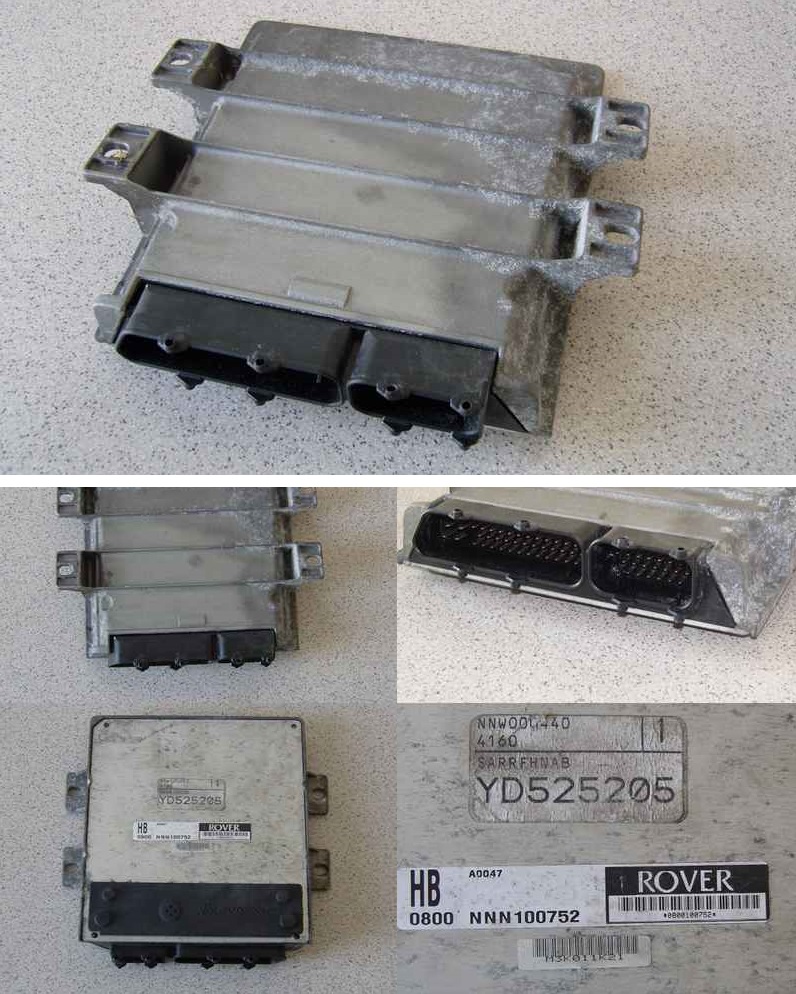 фото №1, Блок керування бортовий комп'ютер rover 25 1.4 99- nnn100752