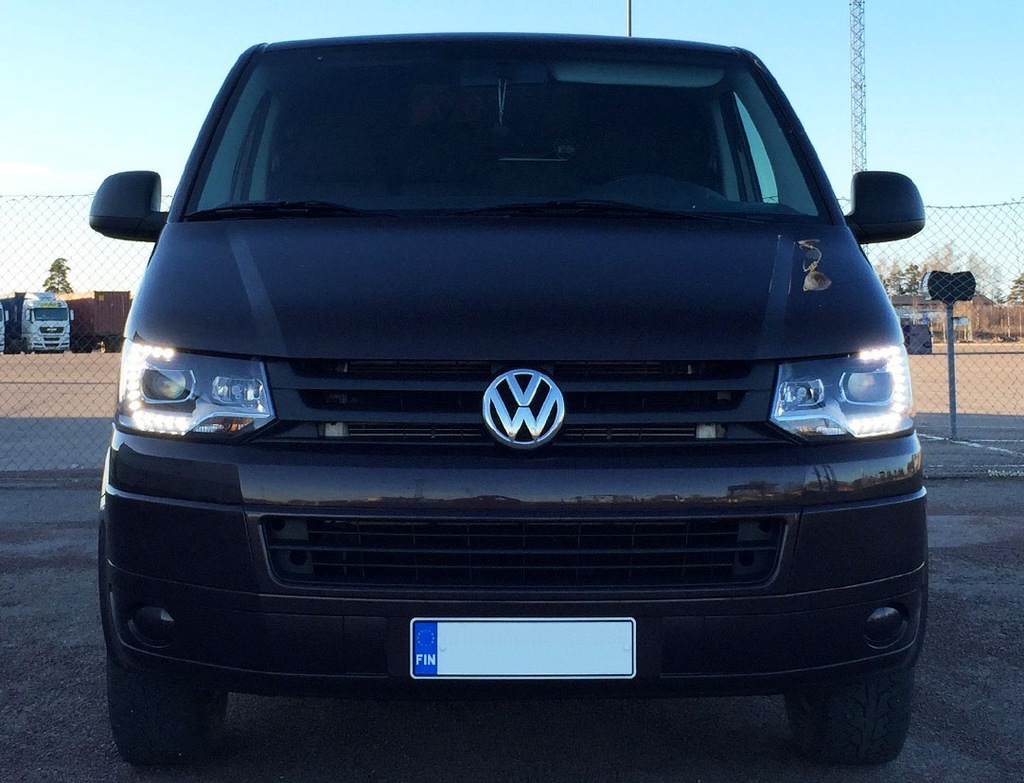 фото №10, Vw transporter t5 09-15 лампи фари led drl