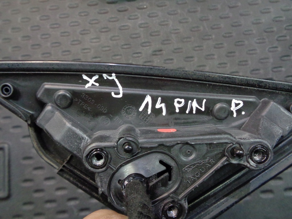 фото №6, Зеркало правое 14 pin jaguar xj iv x351 lnl