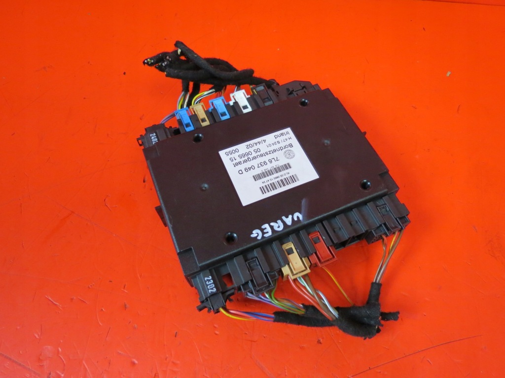 Купить Vw touareg 7l модуль блок управления комфорта 7l6937049d