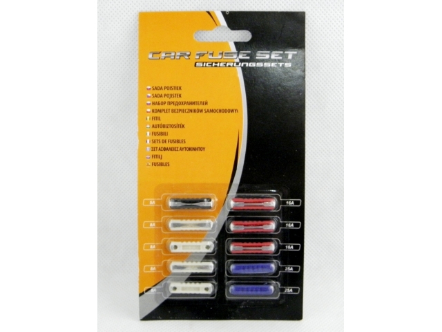 фото №1, Carmotion предохранители cylindryczne керамические, 10 szt.