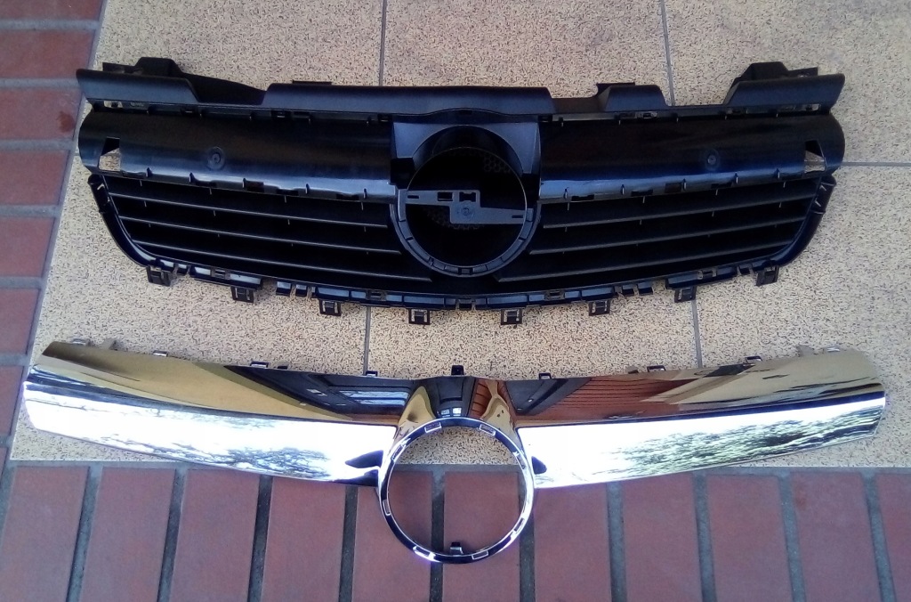 Купить Opel zafir b 2005 - 2008 молдинг решётка хромированная