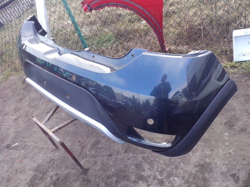 фото №3, Бампер задняя dacia sandero stepway ii 2 lift 16-