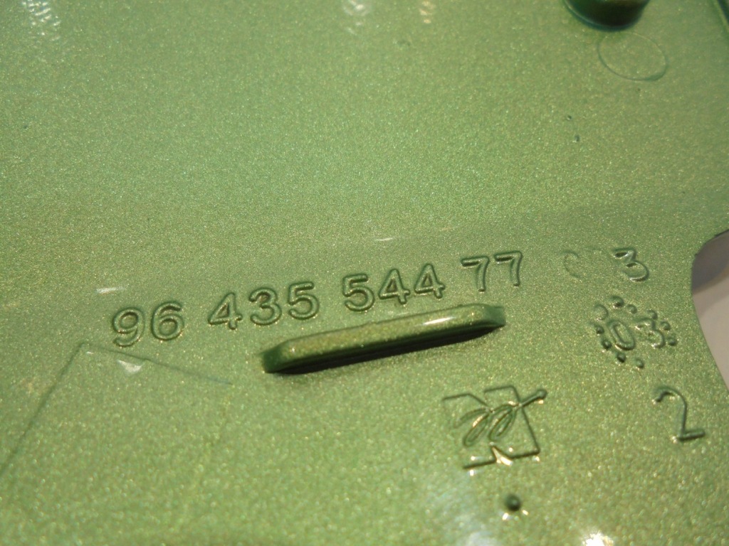 фото №2, Peugeot 307 кришка заливної пального 9643554477